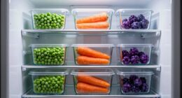 organized freezer waste less