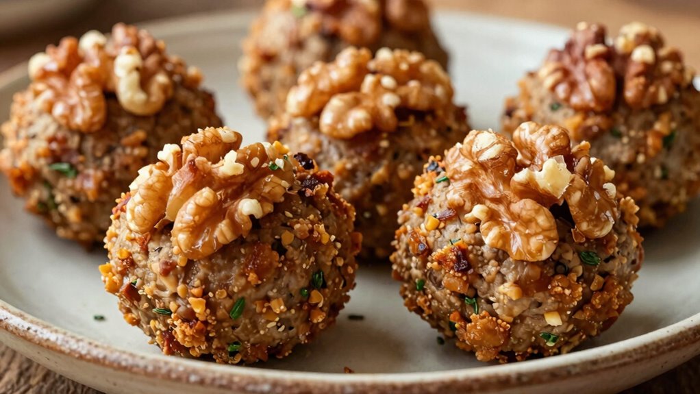 plant based protein packed meatballs