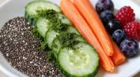 raw high fiber foods