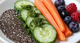 raw high fiber foods