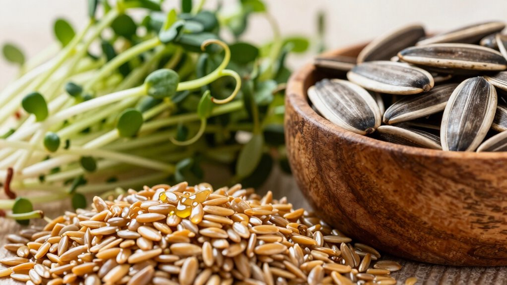 raw plant and animal proteins
