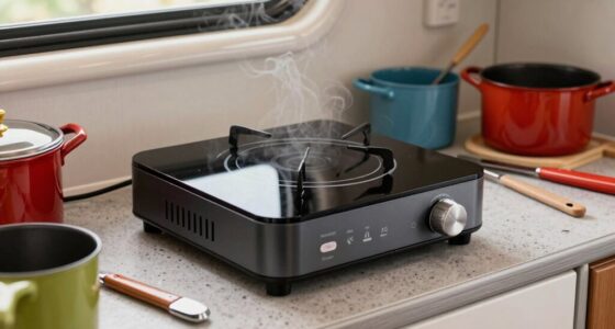 rv portable induction errors