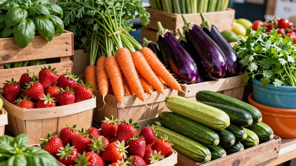 seasonal produce supports sustainability