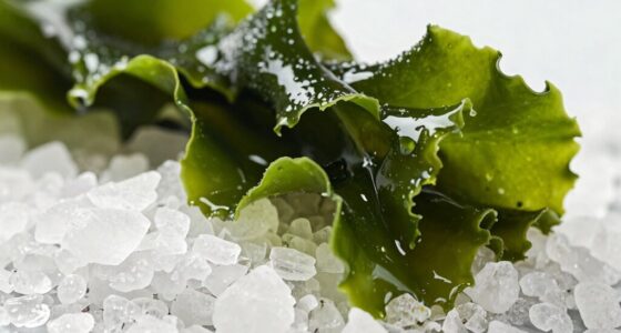seaweed and salt iodine