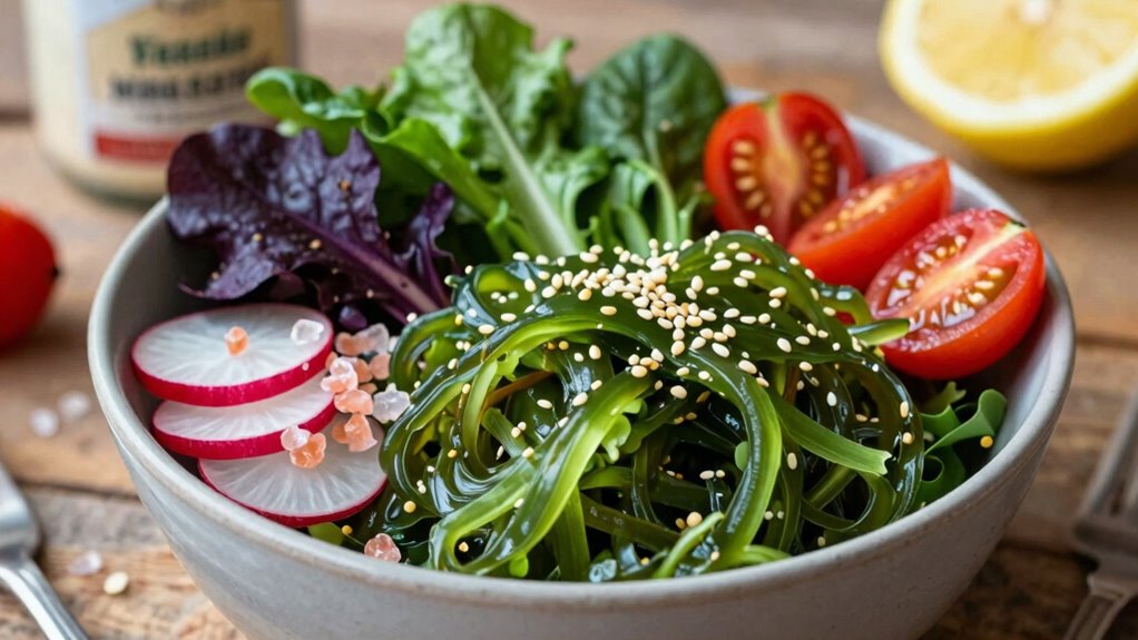 seaweed ensures vegan iodine intake
