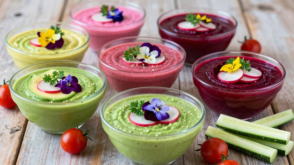 spring seasonal raw soups