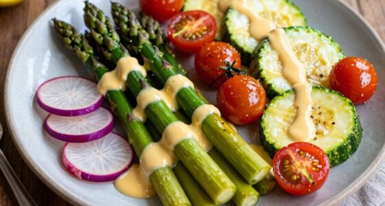 spring vegetable sheet pan dinner
