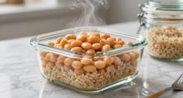 store cooked beans properly
