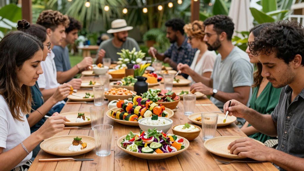 sustainable plant based party practices