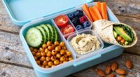vegan varied lunch options