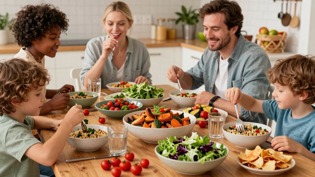 vegetarian family dinner tips
