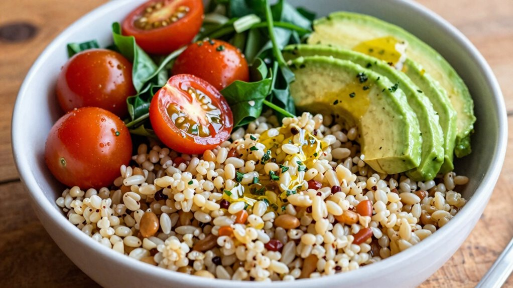 whole grains for nutritious bowls