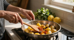 How to turn leftover cooked new potatoes into a spicy Indian snack – recipe