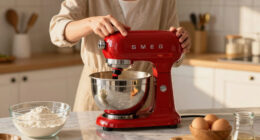 I Tried SMEG's New Forte Stand Mixer – It's a Retro Baking Powerhouse That's Almost Perfect