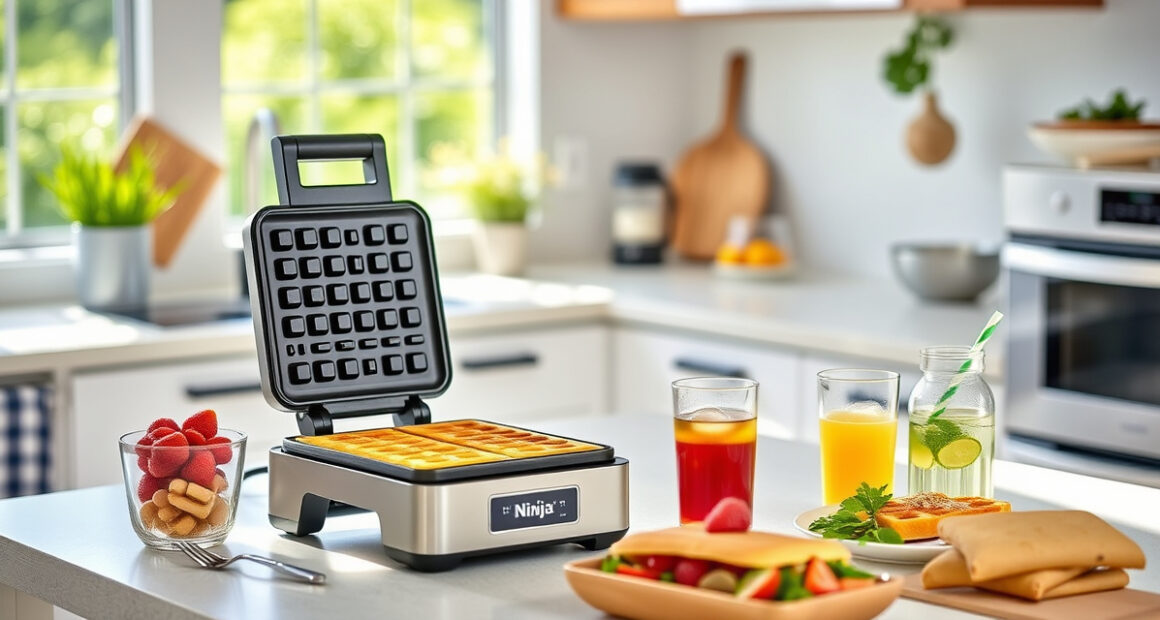 Make Perfect Summer Waffles with the Ninja Belgian Waffle Maker Pro