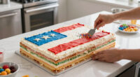 Martha's Giant Flag Cake Served 250 Guests—Here's How to Make It Yourself