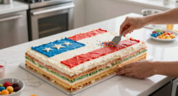 Martha's Giant Flag Cake Served 250 Guests—Here's How to Make It Yourself