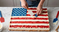 Martha Stewart Serves Huge American Flag Cake with 250 Pieces for Founding Father-Themed Party