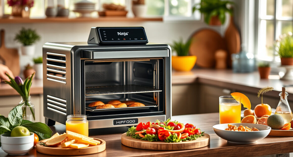 Summer Grilled Veggie Pizza with Ninja Foodi XL Pro Air Oven