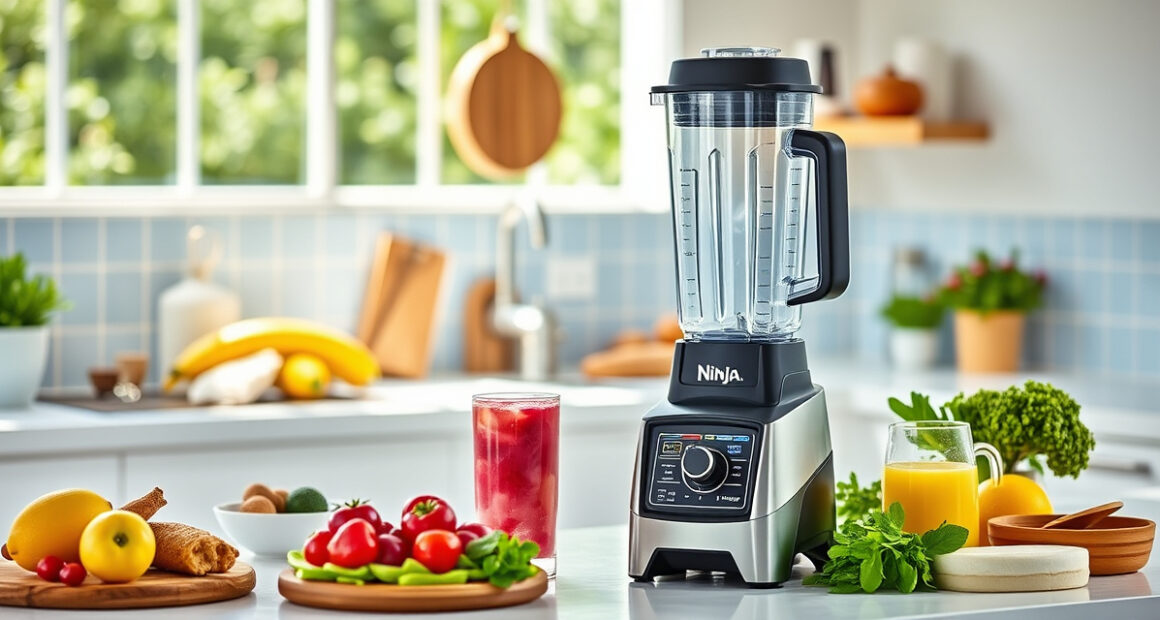 Cool & Refreshing Summer Smoothie with Ninja BC151EM Blast Portable Blender