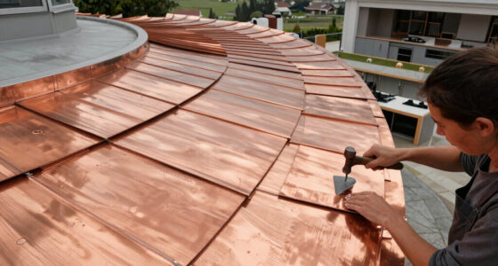 Copper Shingles Wrap Curving Concert Hall ‘La Source Vive’ In éVian, France