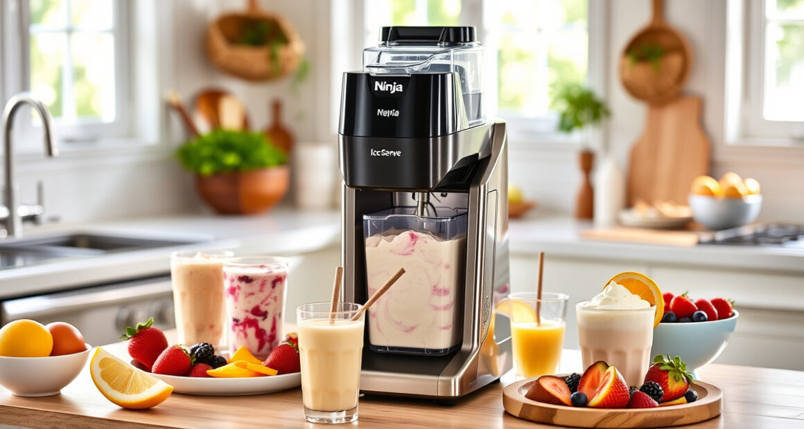 Create Summer Swirls: Ninja NC701 CREAMi Ice Cream Recipe