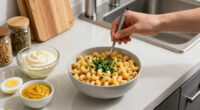 Deviled Egg Macaroni Salad