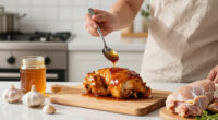 Honey Garlic Glazed Chicken