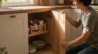I Asked A Pro Organizer To Fix My Awkwardly Deep Kitchen Cabinet, And Her $6 Fix