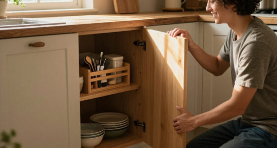 I Asked A Pro Organizer To Fix My Awkwardly Deep Kitchen Cabinet, And Her $6 Fix