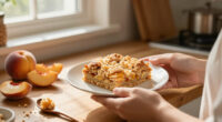 Peach Crumb Bars