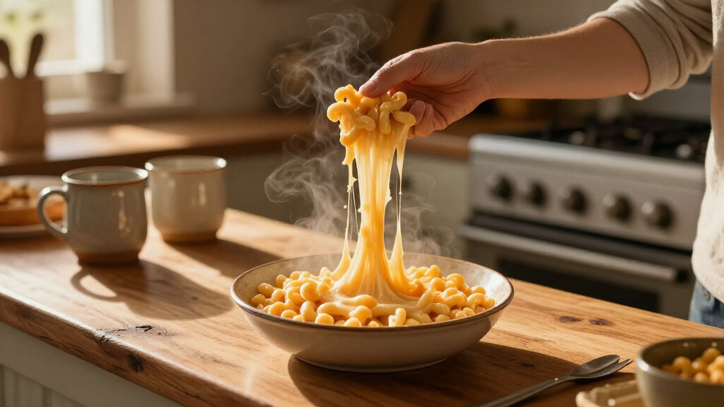 The Secret To The Perfect Mac & Cheese Pull