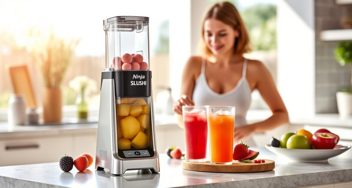 Beat the Summer Heat with the Ninja SLUSHi Frozen Drink Maker