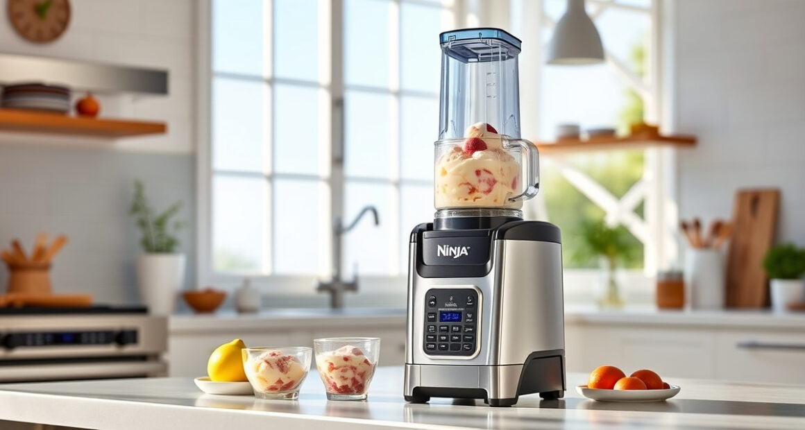 Cool Off This Summer with the Ninja NC701 CREAMi Swirl Ice Cream Maker