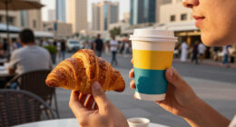 Dubai's Viral Giant Coffee & Croissant At BohoX - LiveNOW From FOX