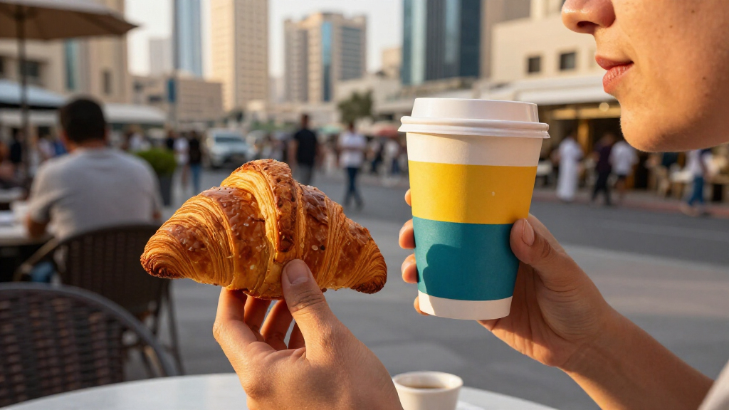 Dubai's Viral Giant Coffee & Croissant At BohoX - LiveNOW From FOX