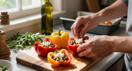 Peperoni Ripieni Di Arrosto