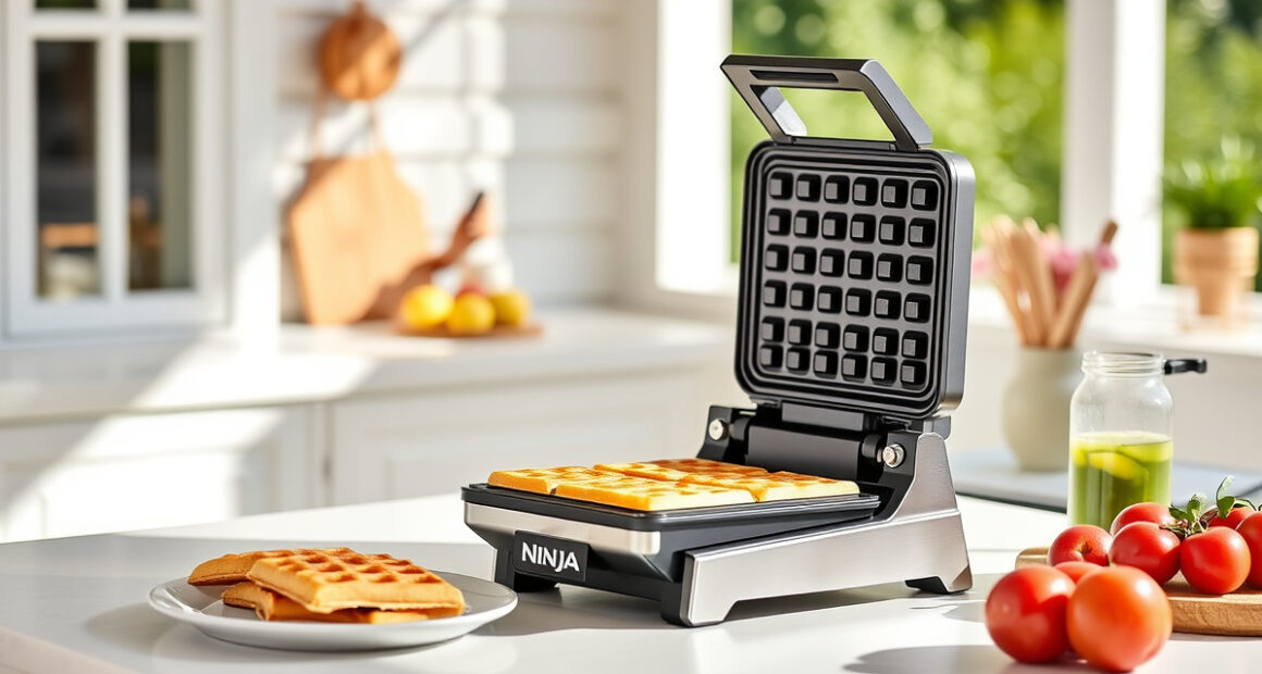 Sizzle into Summer with the Ninja Belgian Waffle Maker Pro