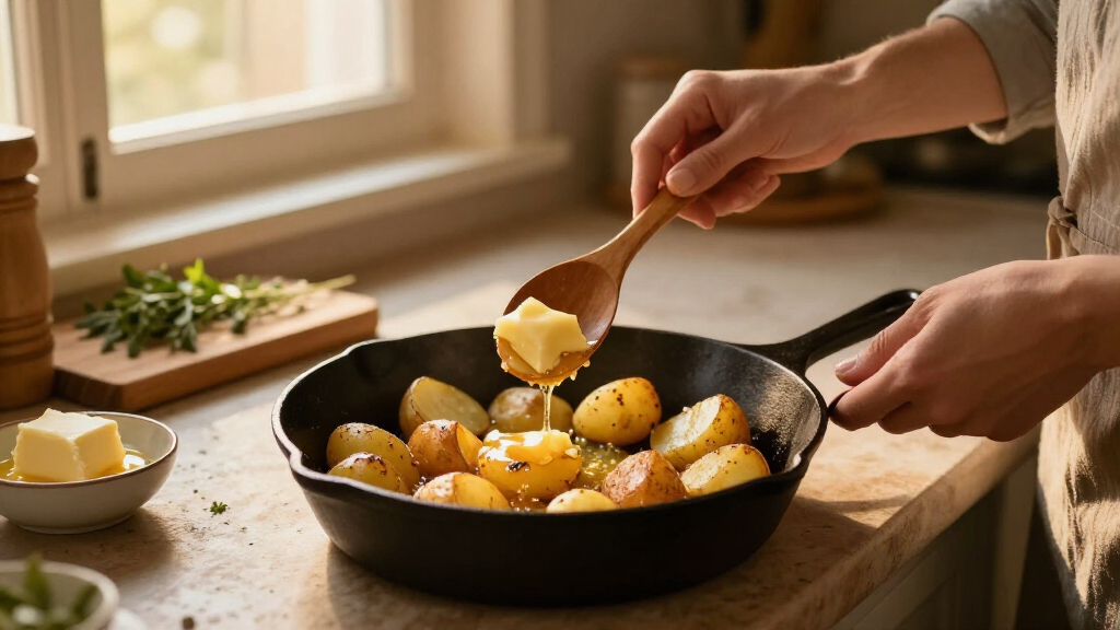 These Potatoes Are Buttermaxxing