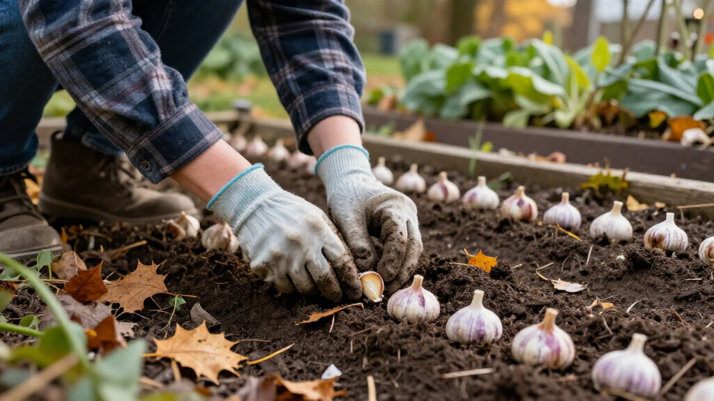 How To Plant Garlic In The Fall For Fresh Bulbs Next Summer