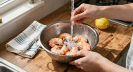 Thawing Out This Frozen Shrimp
