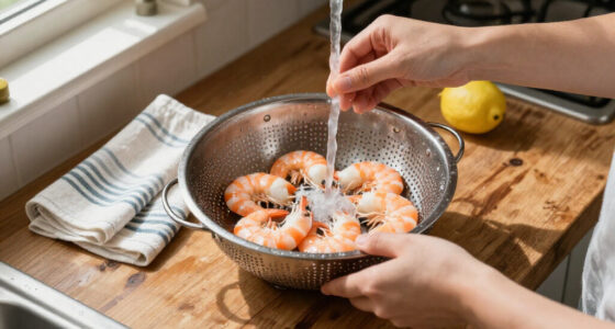 Thawing Out This Frozen Shrimp